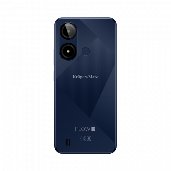 Смартфон Kruger&Matz FLOW 11, темно-синій - Зображення 5