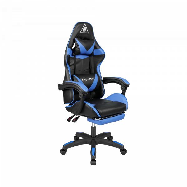 Ігрове Геймерське Крісло Kruger&Matz GX-150 чорно-синє KM0790-BL - Зображення 8