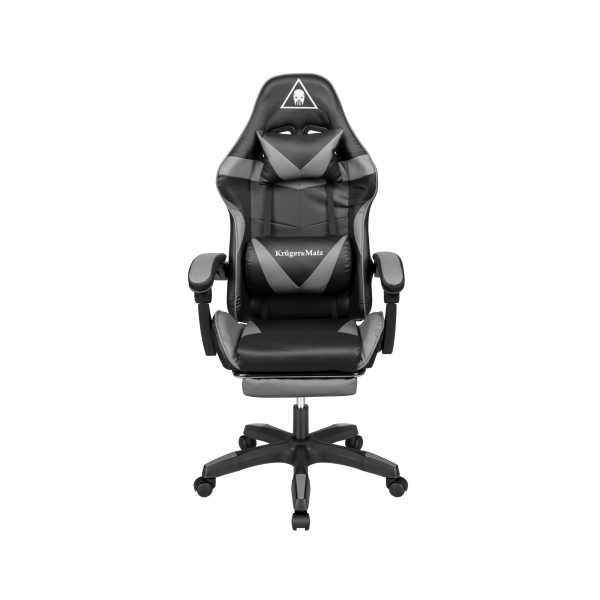 Ігрове Геймерське Крісло Kruger&Matz GX-150 чорно-сірий KM0790-G