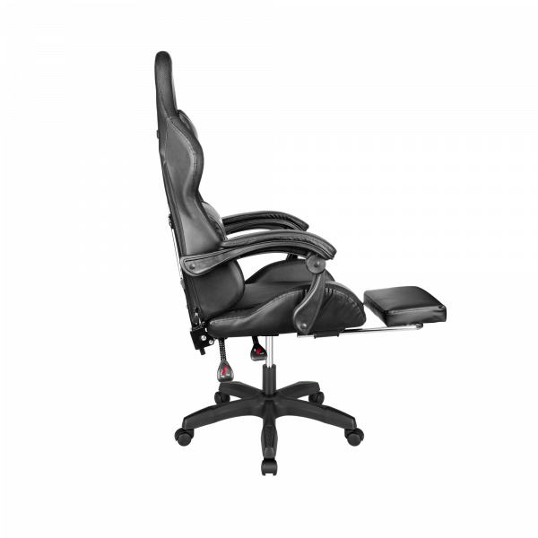 Ігрове Геймерське Крісло Kruger&Matz GX-150 Black LED KM0790-BLED - Зображення 5
