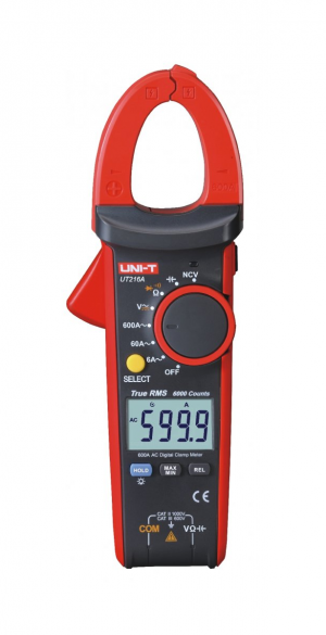 Вимірювач Струму Uni-T UT216A MIE0187 — Цифрові Кліщі для Точного Вимірювання в AC/DC Лініях