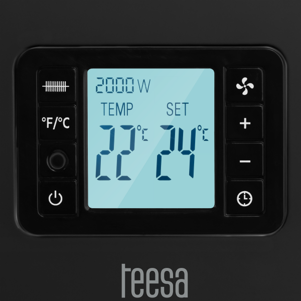 Конвекторний Обігрівач Teesa TSA8054-B — Компактне Тепло з Регулюванням Потужності - Зображення 5