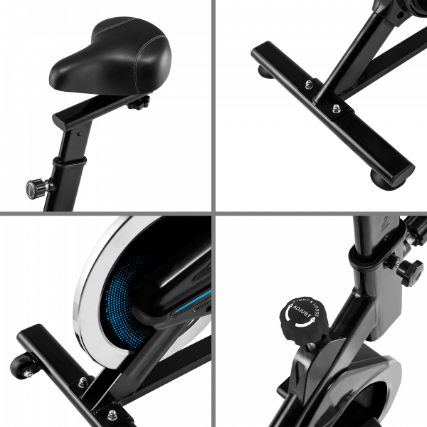 Велотренажер Rebel Active RBA-1016 — Зручне Керування та Тиха Робота для Щоденних Кардіо Тренувань - Зображення 8