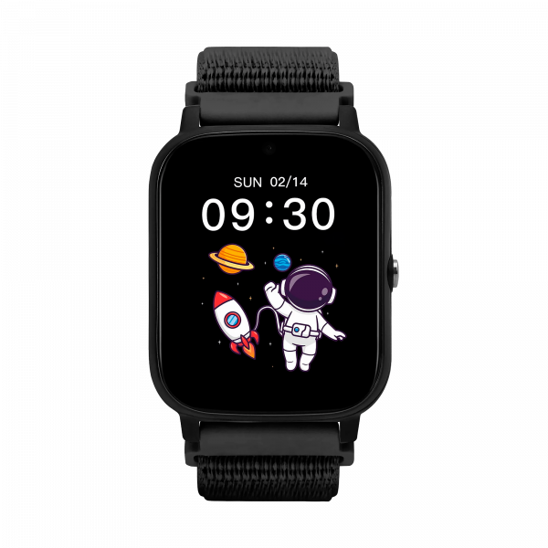 Розумний годинник Garett Kids Tech 4G чорна липучка - Зображення 2