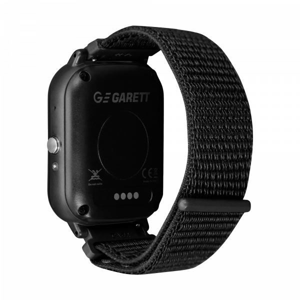 Розумний годинник Garett Kids Tech 4G чорна липучка - Зображення 5