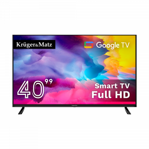 Smart TV 40" Kruger&Matz Google TV — Доступ до Стрімінгу на Вашій Умові