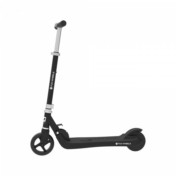 Дитячий Електросамокат Rebel Fun Wheels ZAB0031BC — Чорний Дизайн для Сучасних Дітей - Зображення 3