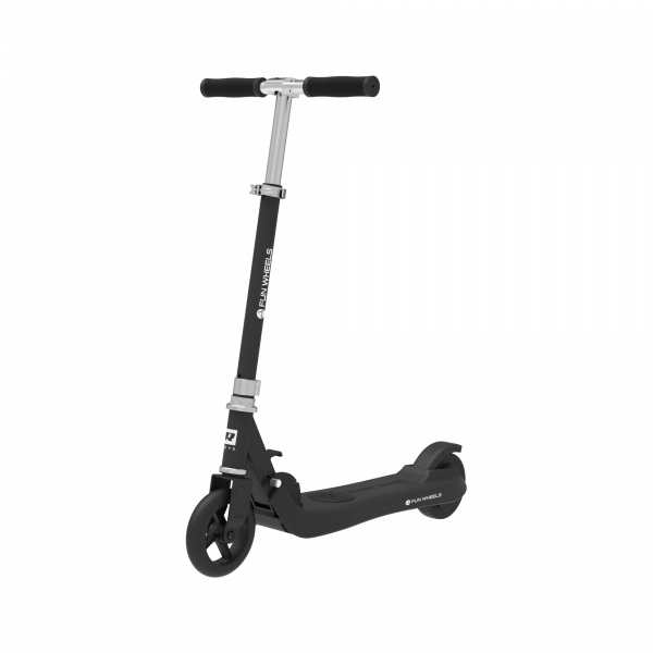 Дитячий Електросамокат Rebel Fun Wheels ZAB0031BC — Чорний Дизайн для Сучасних Дітей