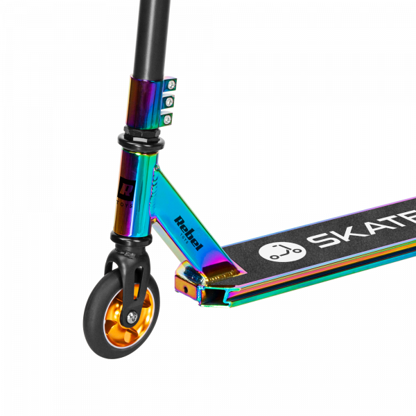 Трюковий Самокат Skater PRO ZAB0120N — Неоновий Стиль і Надійна Маневреність - Зображення 3