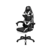 Ігрове Геймерське Крісло Kruger&Matz GX-150 Чорно-Біле KM0790-BW — Сучасний Аксент і Професійна Ергономіка