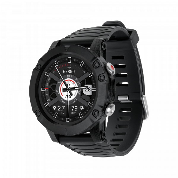 Смарт-Годинник Kruger&Matz Activity Black — Контроль Активності з GPS та Мобільною Сумісністю