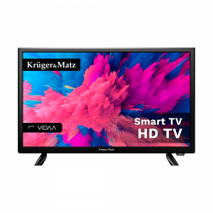 Смарт-Телевізор Kruger&Matz KM0224-V 24" — Надійний Перегляд у Компактному Форматі