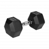 Гантель HEX 17,5 кг Rebel Active RBA-2325-17.5 — Безпечне Покриття і Збалансована Вага