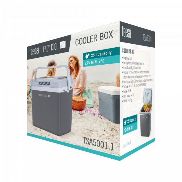 Дорожній холодильник Teesa EASY COOL A25 TSA5001.1 - Зображення 7
