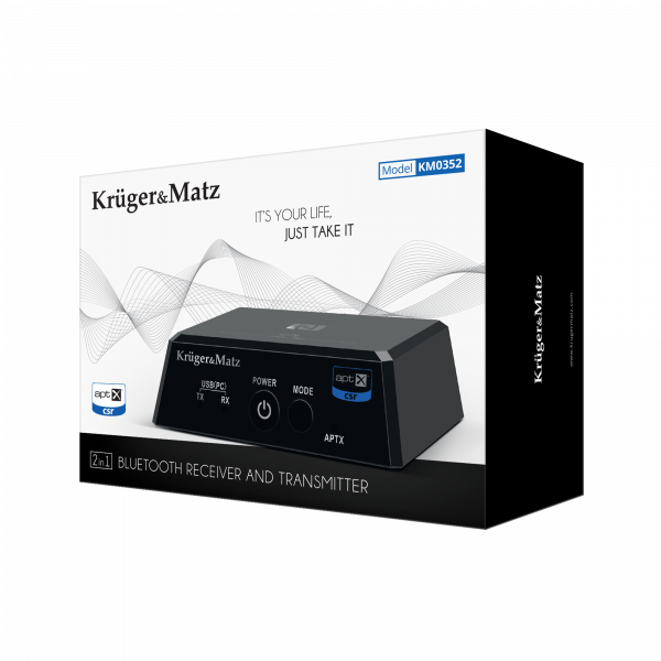 Приймач/передавач Bluetooth Kruger&amp Matz BT-1 - Зображення 4