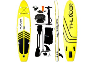 SUP Дошка Thunder COAST Yellow 320 см — Сонячний Дизайн та Надійна Конструкція для Відпочинку