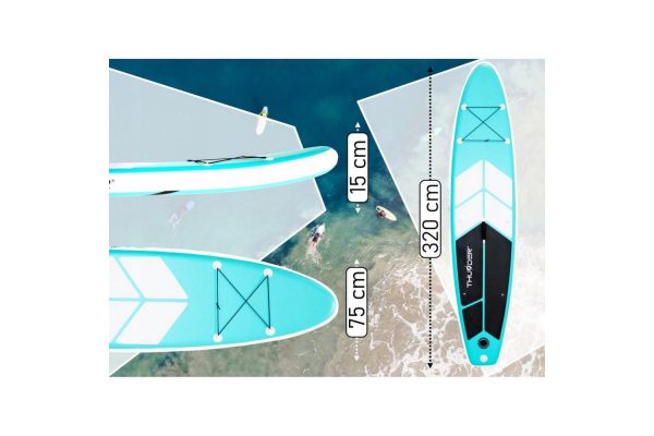 SUP Дошка Thunder COAST-MINT-320 см - Зображення 5