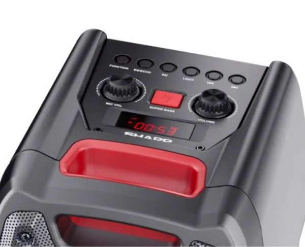Бездротовий динамік Sharp XParty Sing PS-932 55W Bluetooth Мікрофон - Зображення 2