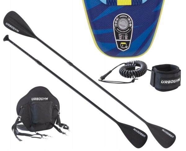 SUP-дошка Urbogym Squall 320 см — Надувна Модель для Серфінгу та Веслування - Зображення 2