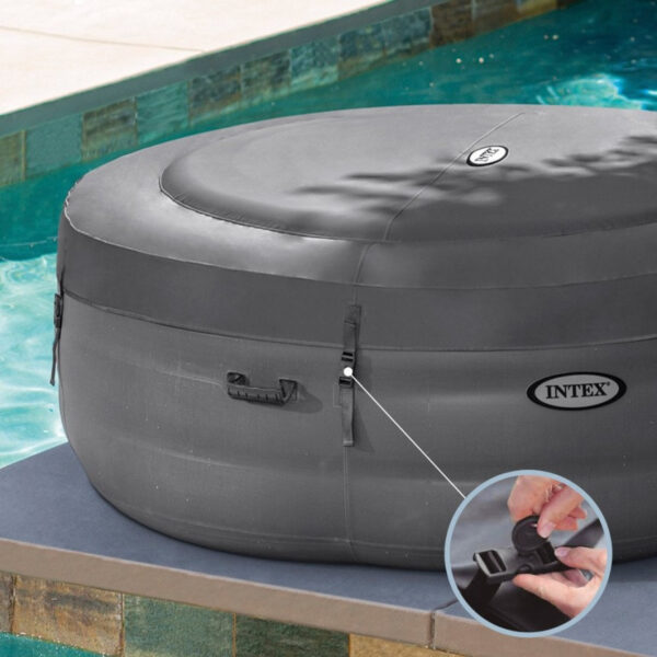 Круглий надувний гідромасажний басейн INTEX Simple SPA - 28482 795 л - Зображення 5