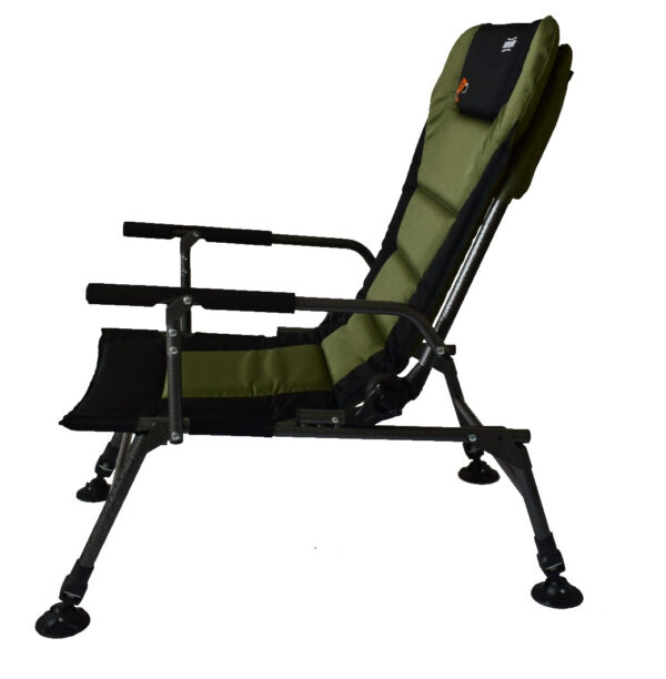 Розкладне Крісло Рибальське Novator SR-2 Comfort + Підставка POD-1 Comfort — Карповий Набір для Максимальної Зручності - Зображення 3