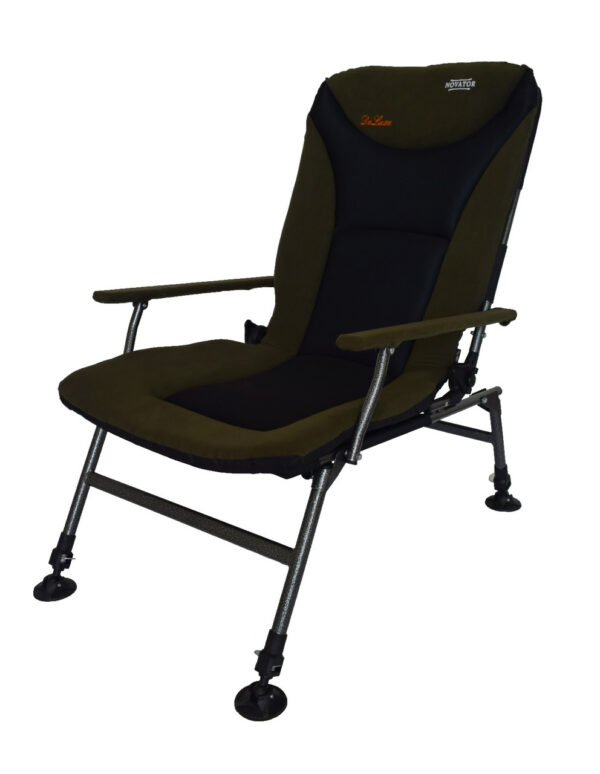 Розкладне Крісло Novator SR-3 XL DeLuxe — Преміум-Крісло для Рибалки й Відпочинку - Зображення 3