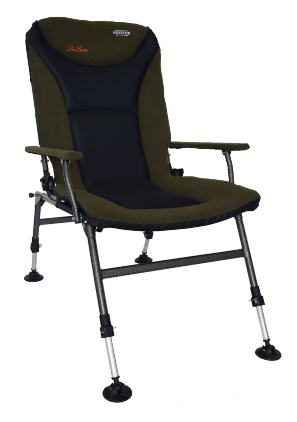 Розкладне Крісло Novator SR-3 XL DeLuxe — Преміум-Крісло для Рибалки й Відпочинку - Зображення 9