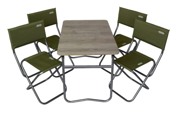Комплект Меблів Складний Novator SET-5 100×60 см — Набір для Кемпінгу Туризму та Риболовлі