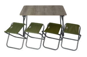 Комплект Меблів Novator SET-6 — Складний Набір 100×60 см для Риболовлі та Кемпінгу