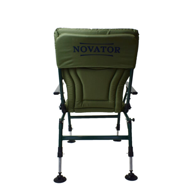 Розкладне Крісло Novator SR-12 Solid — Надійне Складане Крісло для Активного Відпочинку - Зображення 3