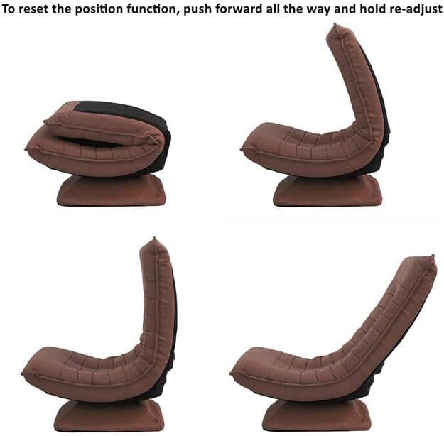 Розкладне крісло OSLO O2 коричневого кольору - Зображення 5