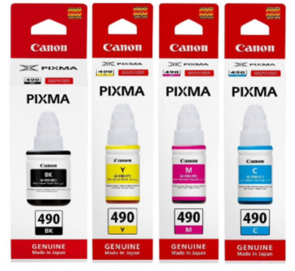 Чорнильний Картридж Canon GI490 — Оригінальний Чорний для Насиченого Друку
