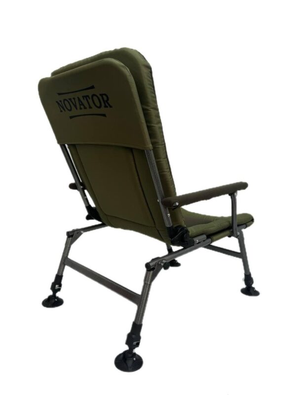Розкладне Крісло Novator SR-13 — Карпове Рибальське Крісло для Кемпінгу та Відпочинку - Зображення 4