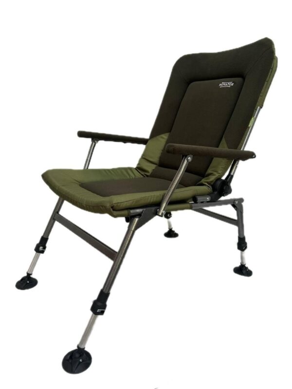 Розкладне Крісло Novator SR-13 — Карпове Рибальське Крісло для Кемпінгу та Відпочинку - Зображення 6