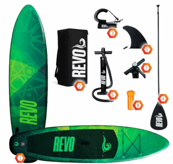 SUP-Дошка Revo MALIBU-1 320 см — Класичний Стиль та Оптимальна Стабільність - Зображення 4