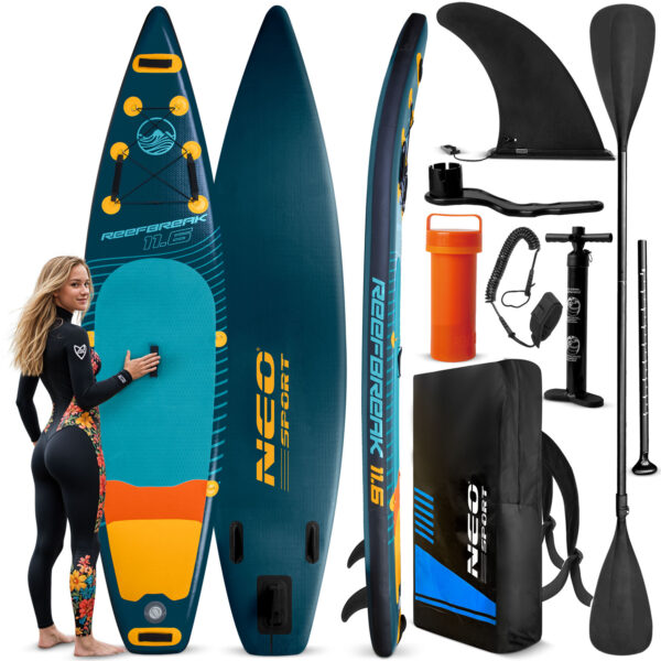 SUP-Дошка Neo-Sport 170101 350 см — Легка та Стійка Надувна Конструкція