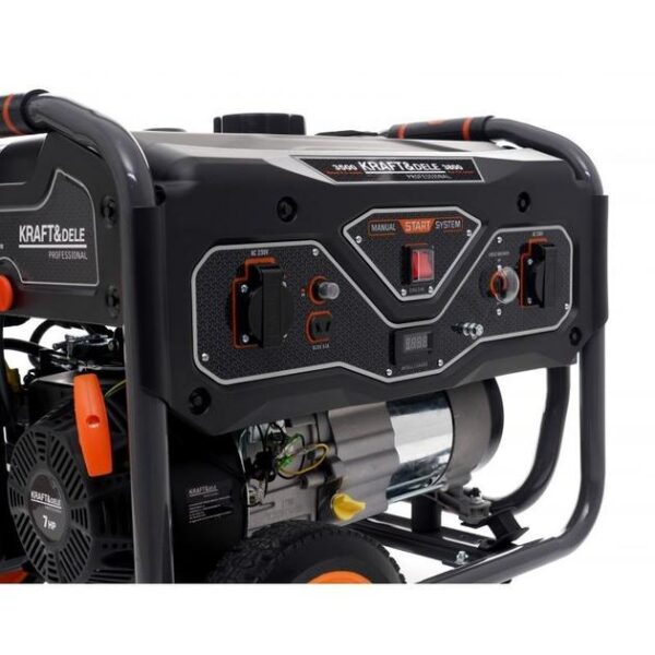 Генератор Бензиновий Kraft&Dele KD695 3500W - Потужне Джерело Енергії для Великої Потреби - Зображення 5