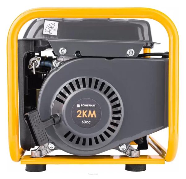 Генератор Бензиновий Однофазний Powermat 1200 Вт 2HP 230V - Надійне Джерело Енергії для Будинку - Зображення 4