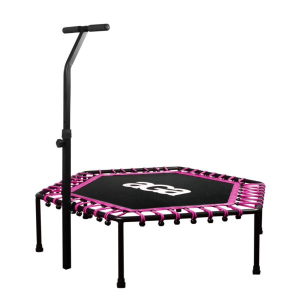 Батут для Фітнесу AGA Fitness MR1130 Pink 130 см — Яскрава Модель для Відновлення Тонусу - Зображення 2