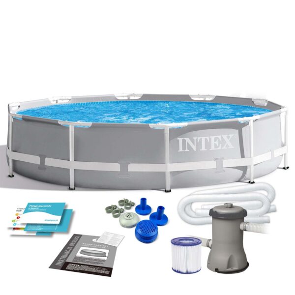 Каркасний Басейн Intex 26702 3в1 305×76 см — Універсальний Відпочинок та Охолодження для Родини