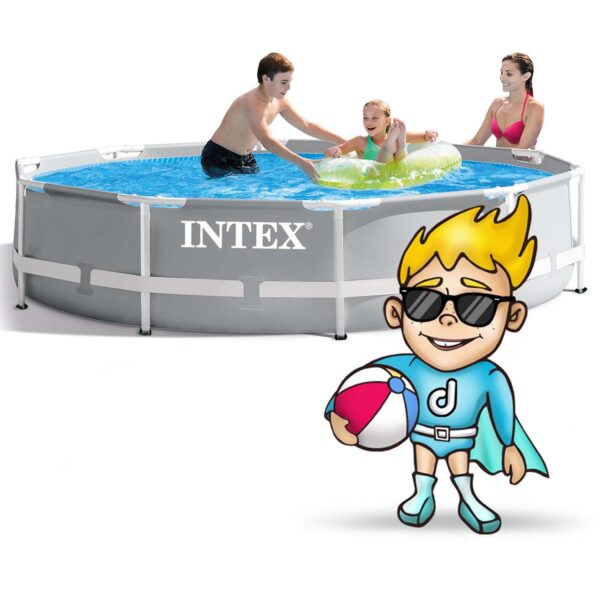 Каркасний Басейн Intex 26702 3в1 305×76 см — Універсальний Відпочинок та Охолодження для Родини - Зображення 2