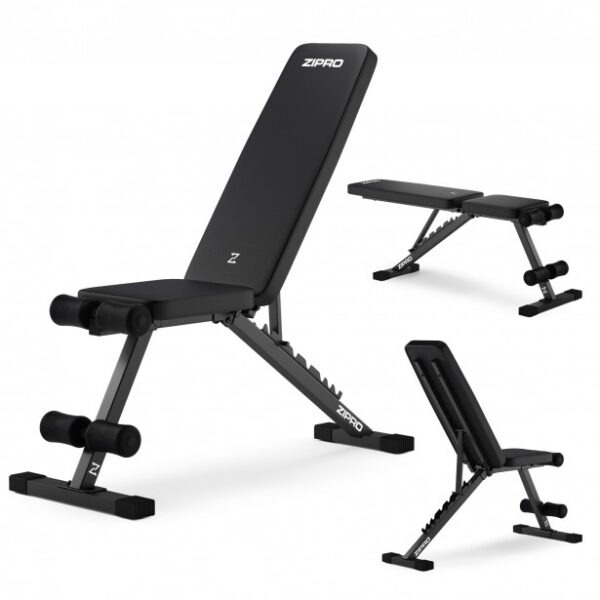 Регульована складна тренувальна лава Zipro Stride