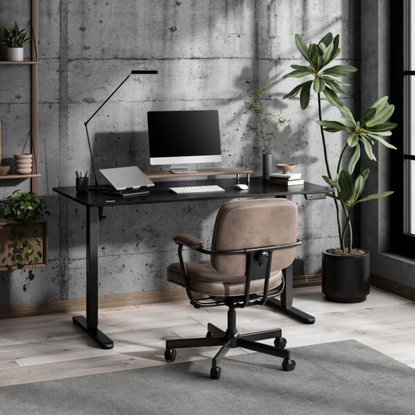 Геймерський стіл SENSE7 Nojo LIGHT 140 см x 70 см ( Black ) - Зображення 2
