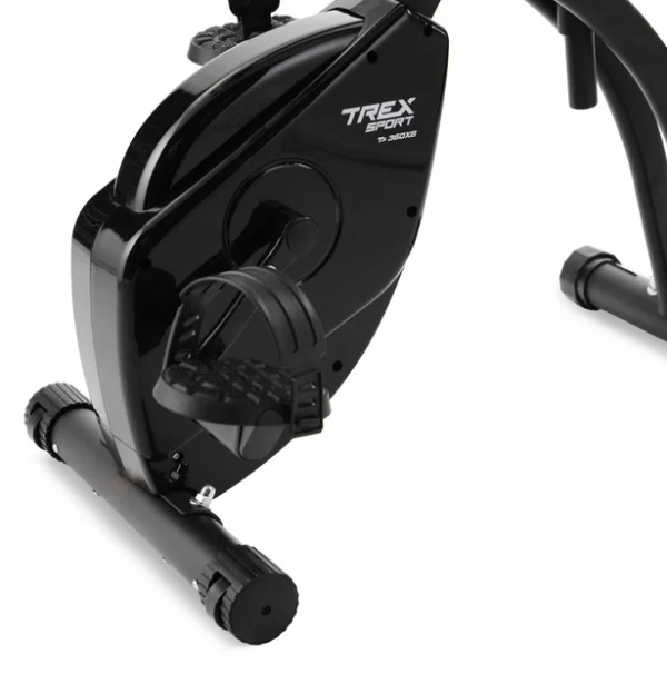 Магнітний складаний велотренажер Trex Sport Xbike PYRO TX-360XB чорного кольору - Зображення 4