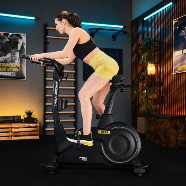 Велотренажер з електромагнітним механізмом Trex Spor EXEN TX-950EB чорного кольору - Зображення 10