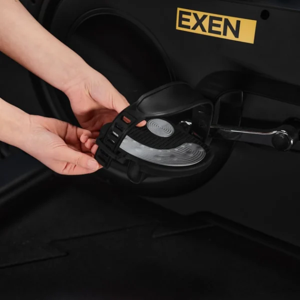 Велотренажер з електромагнітним механізмом Trex Spor EXEN TX-950EB чорного кольору - Зображення 4