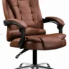 Офісне крісло SL-10 екошкіра коричневе