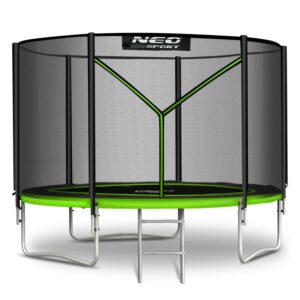 Батут Neo-Sport 8ft 252 см з NS-08z231 Драбинка і Захисна Сітка Зовнішня