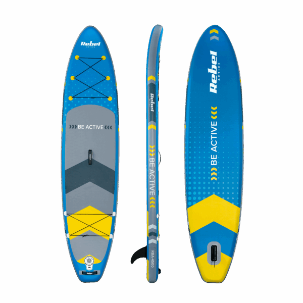 Надувна SUP-дошка Rebel RBA-4500-BL для плавання, 350 см - Зображення 2