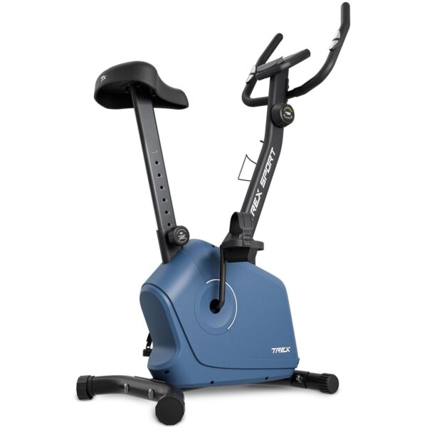 Велотренажер Trex Sport TX-380MB RIGON з магнітним механізмом, темно-синій